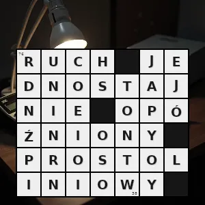 Rozwiązanie krzyżówki: ruch jednostajnie opóźniony - ruch jednostajnie opóźniony prostoliniowy | hasła, synonimy i podpowiedzi Hasło krzyżówkowe ruch jednostajnie opóźniony - ruch jednostajnie opóźniony prostoliniowy – rozwiązanie, synonimy, podpowiedzi i definicje krzyżówkowe